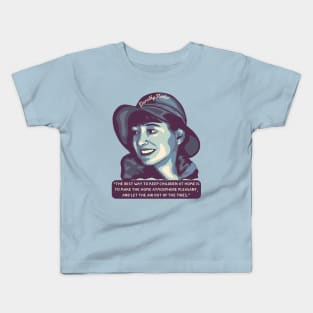 Dorothy Parker Portrait and Quote Kids T-Shirt